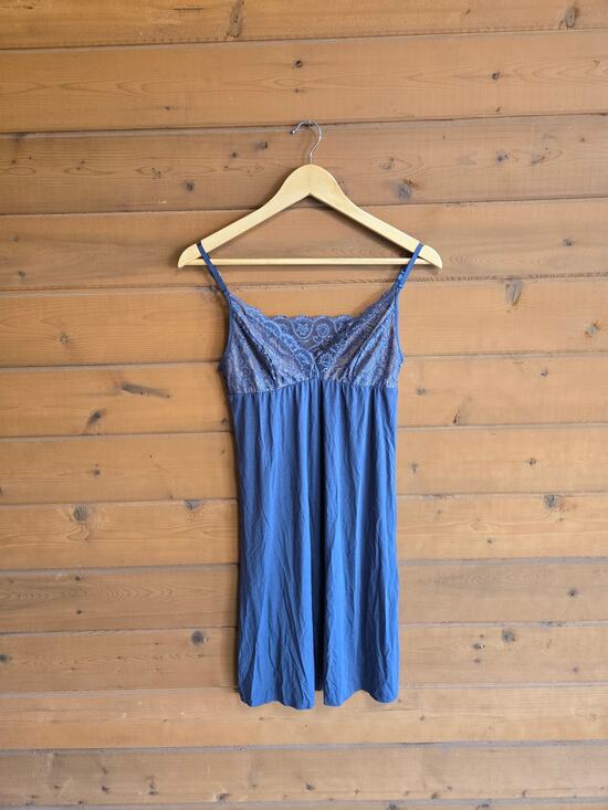 Commando Other - Commando Dress Cami Pajama Lounge Tank Top Gray Lace Small Lingerie Top Slip